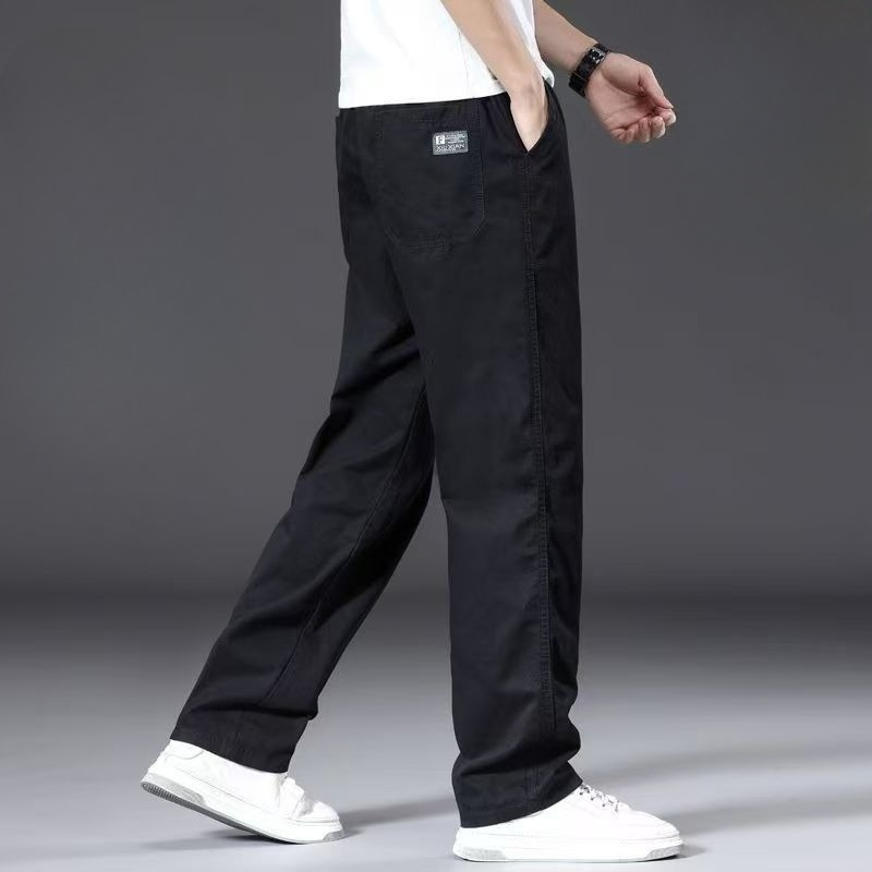 Cargo Pant Wide - Men's Summer Cotton Cargo Pants Straight