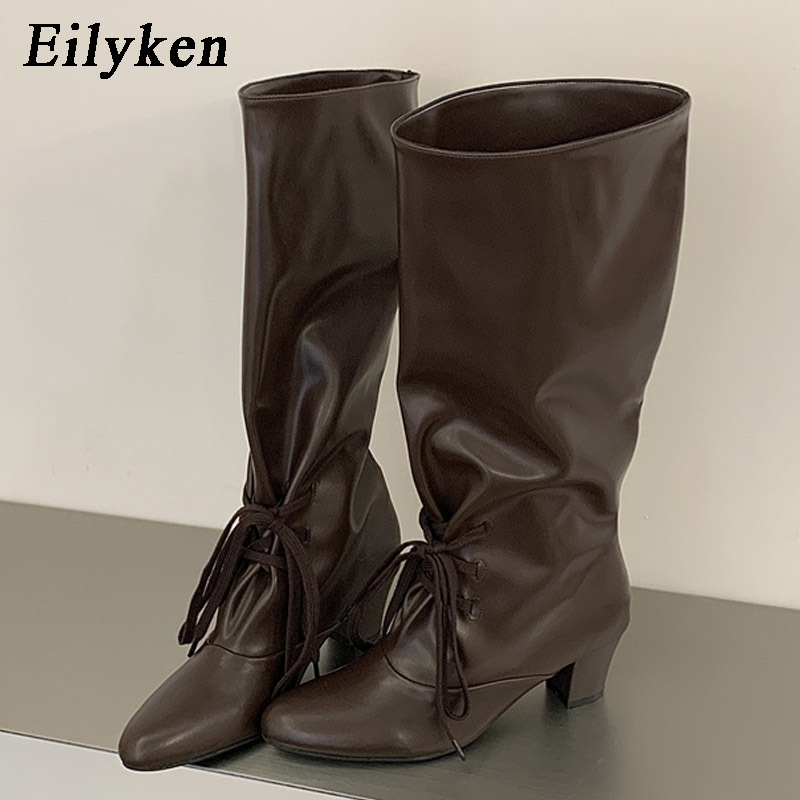 Street Fashion Lady - Eilyken Winter Fashion Lace Up Woman