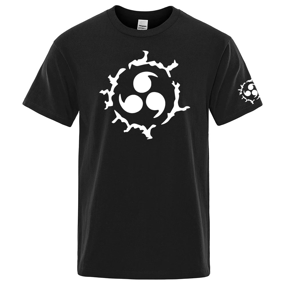 Street Fashion Logo - 2026 NARUTO Brand Summer Men's Sharingan