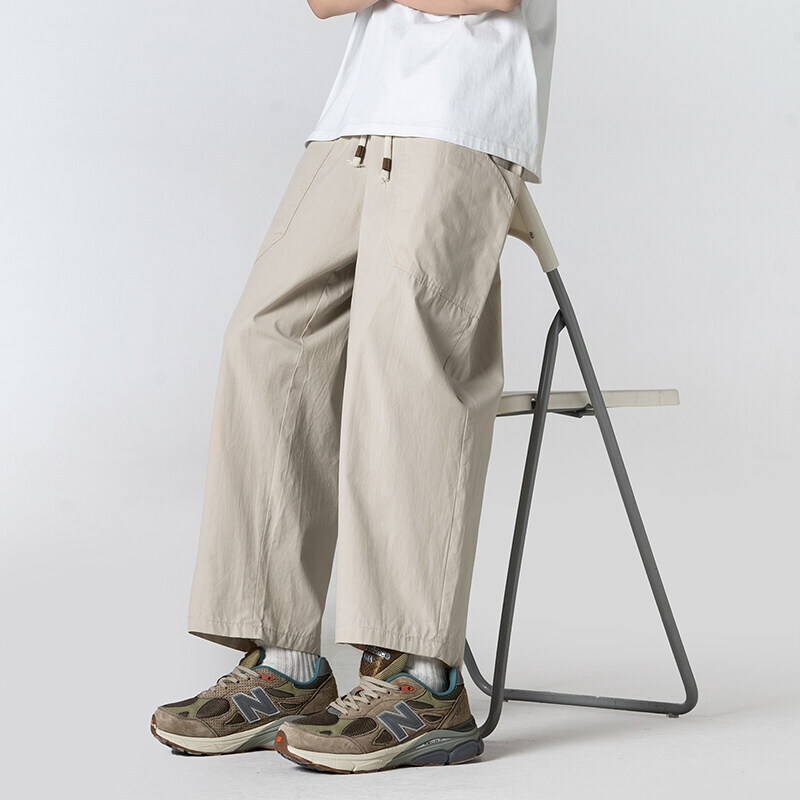 Street Fashion Types - Summer Cotton Casual Pants Men Oversized