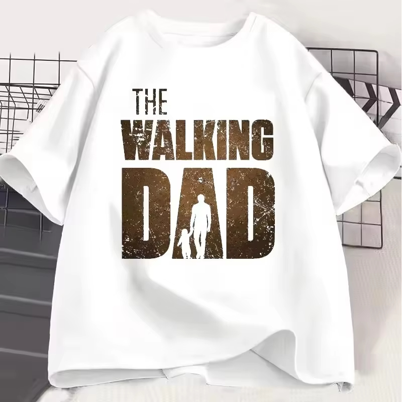 Street Fashion Walk - The Walking Dad Funny Street Printed