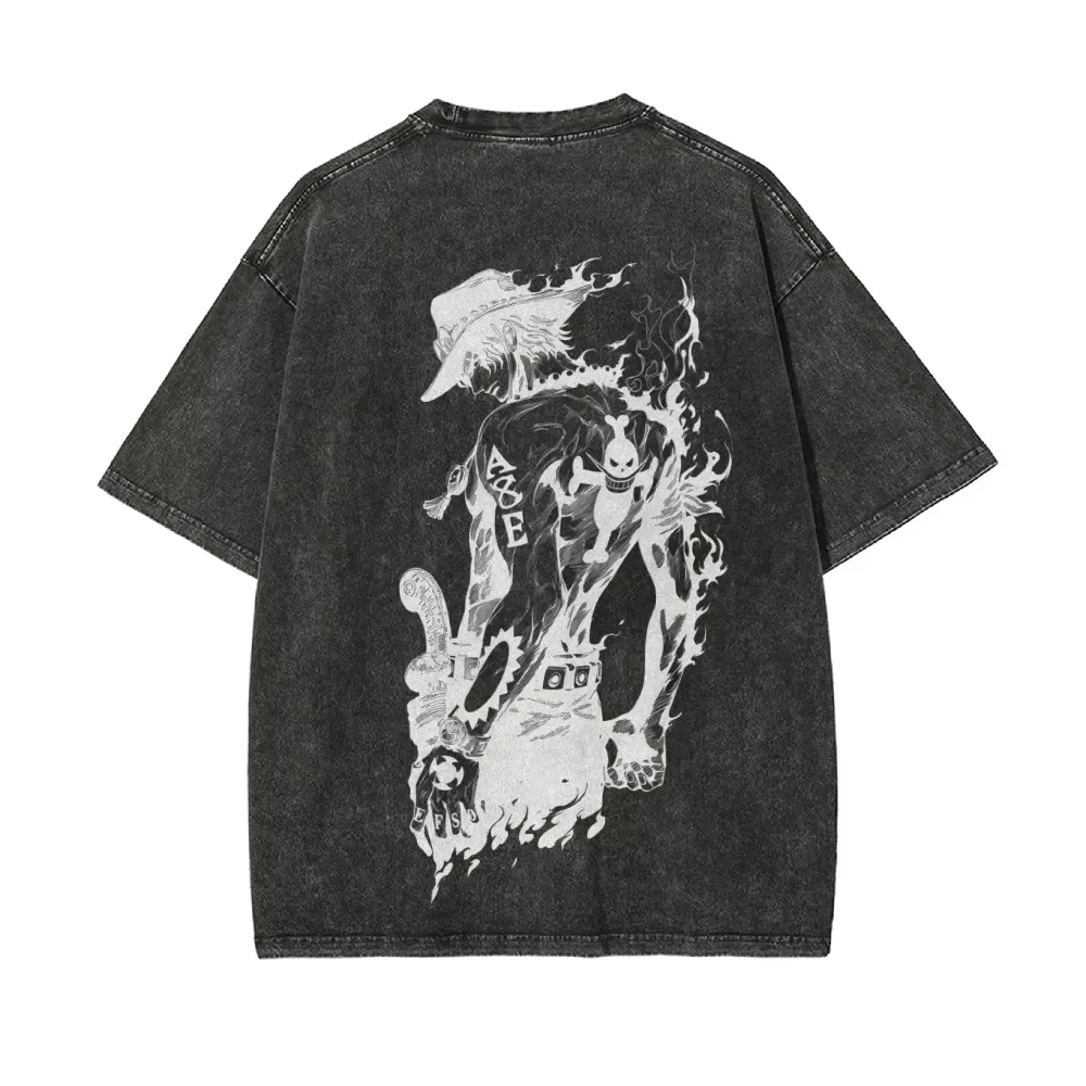 Street Fashion Logo - Ace T Shirt Men One Piece