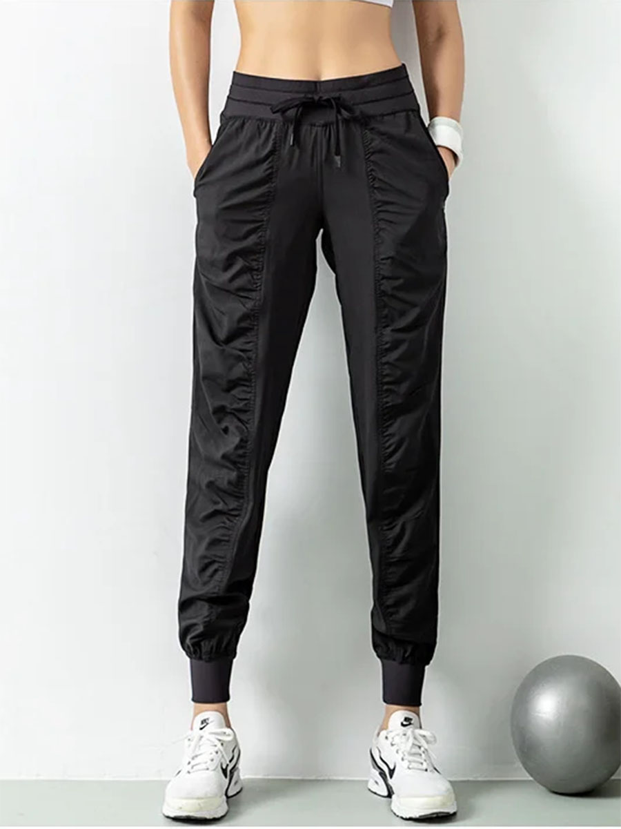 Street Fashion Art - CZGUKE-High Waist Sports Jogger Pants Ladies
