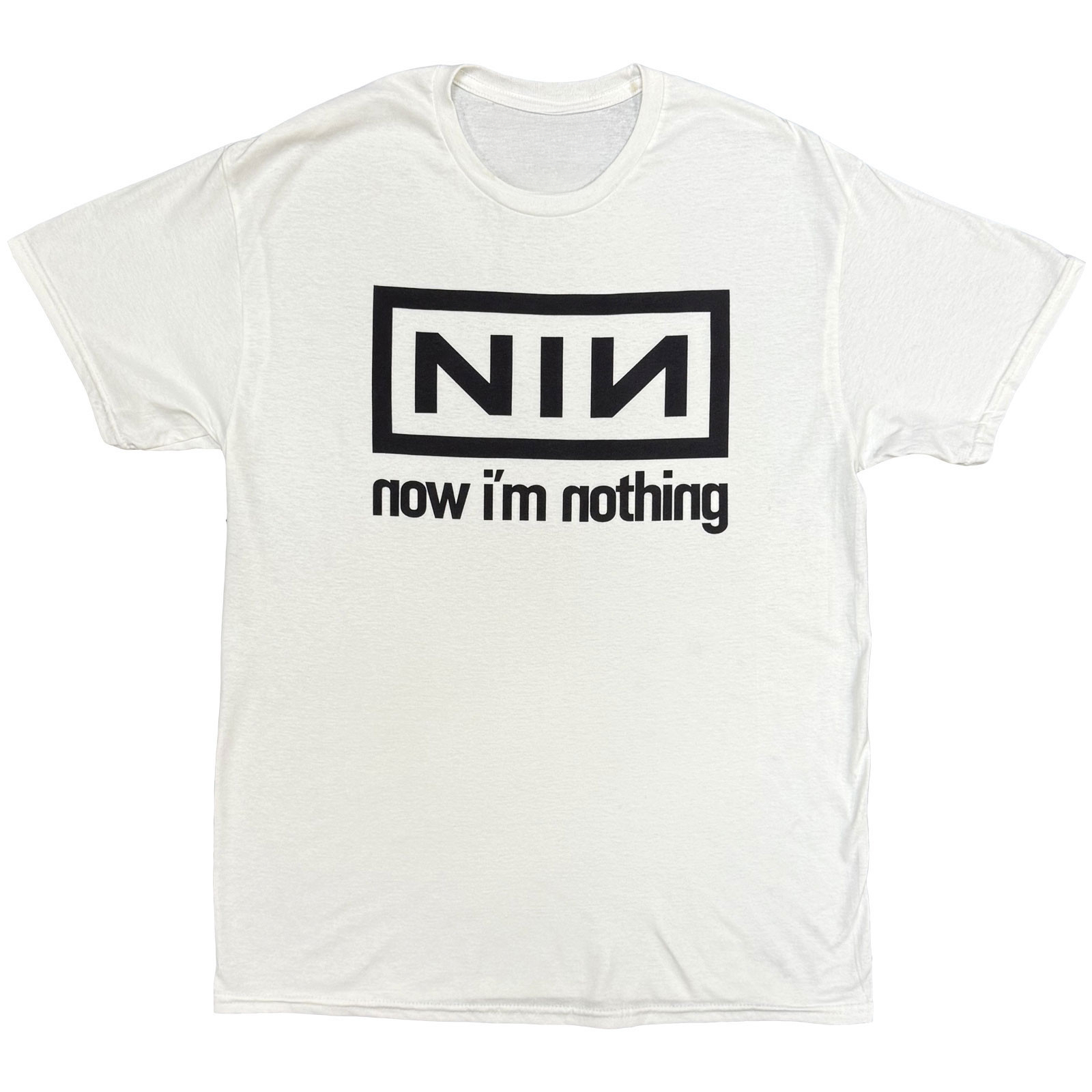 Street Fashion Logo - White Classic Logo Nine Inch Nails