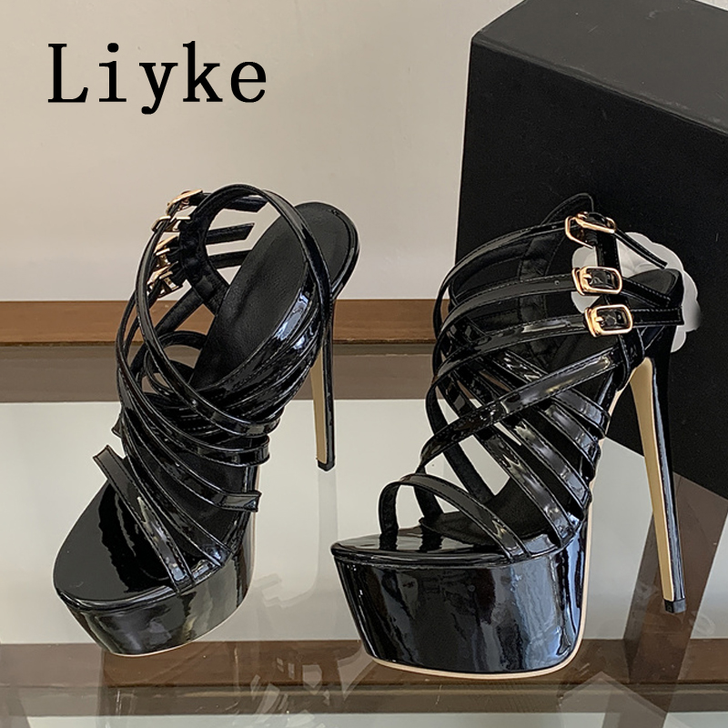 Street Fashion Lady - Liyke Summer 17CM Super High Heels