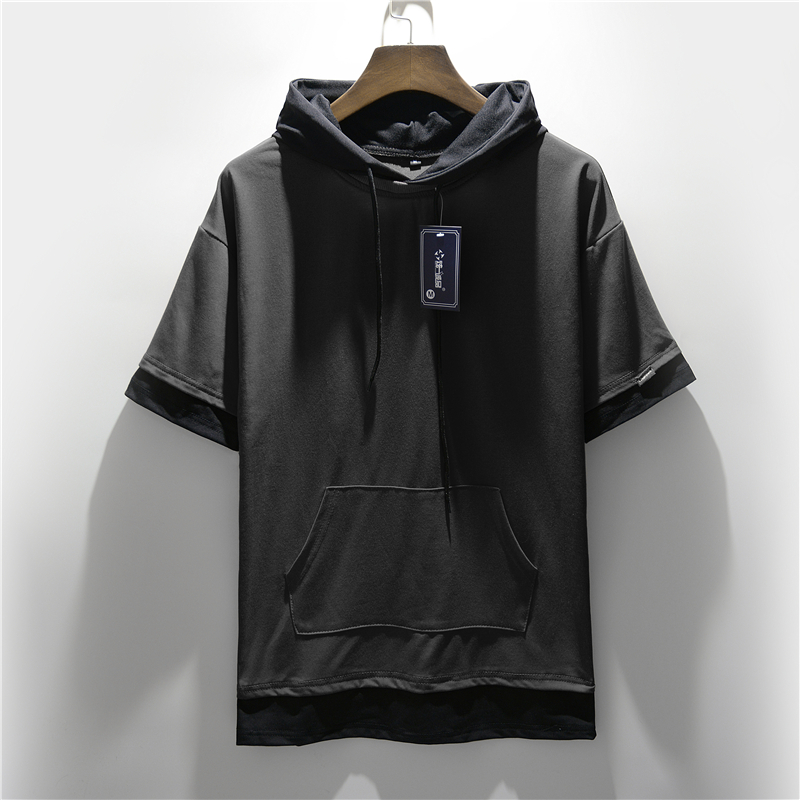 T Shirt Men Summer Casual  Sho - Street Fashion Types 评论和价格
