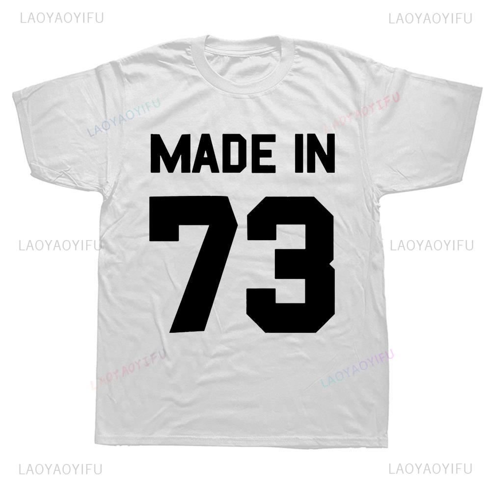 Hot Sale Made in 73 Graphic Cl - Street Fashion Types 评论和价格