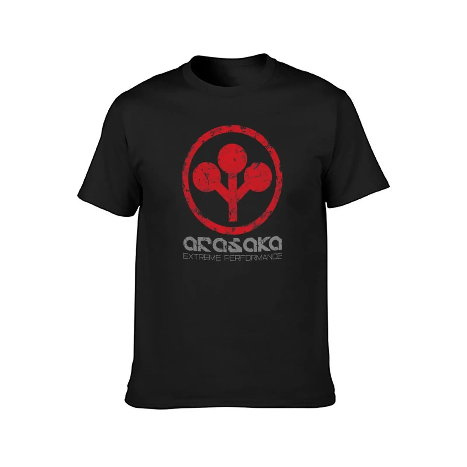 Distressed Arasaka Corp Logo T - Street Fashion Logo 评论和价格