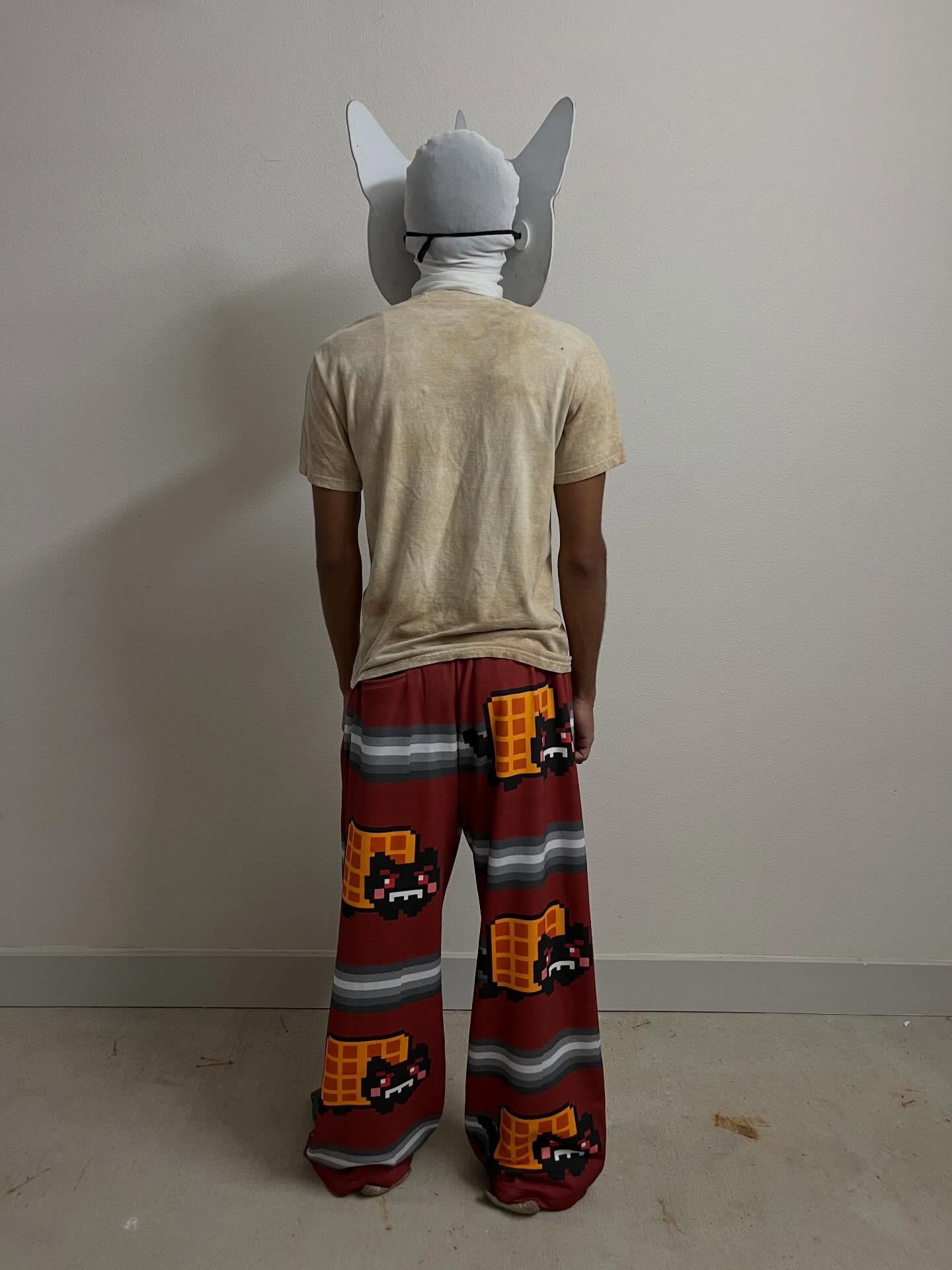 Hip Hop Nyan Cat Sweatpants Y2 - Street Fashion Types 评论和价格