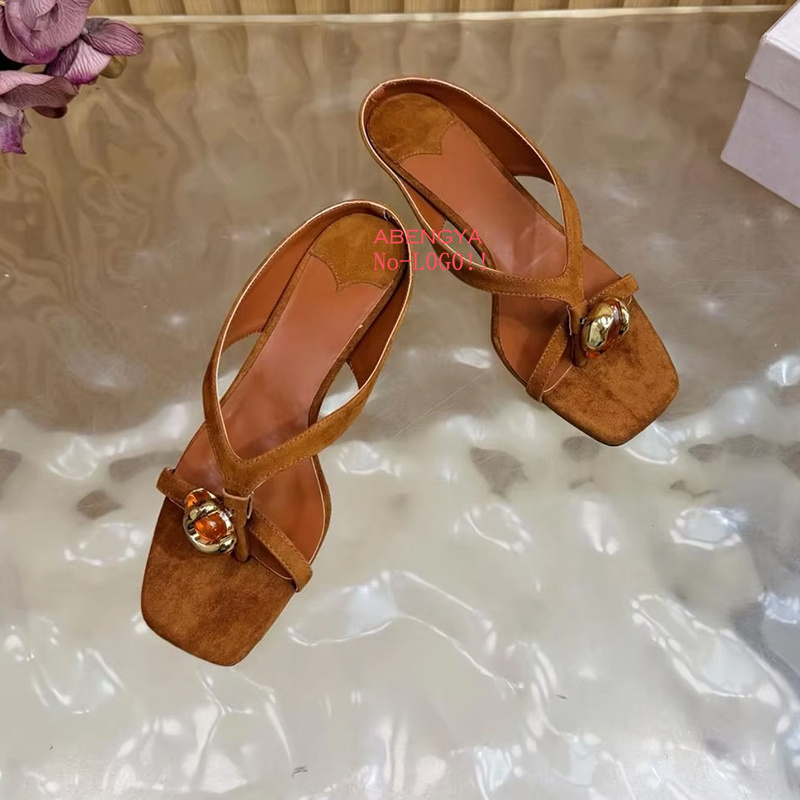 2026 Summer New Suede Slippers - Street Fashion Kids 评论和价格