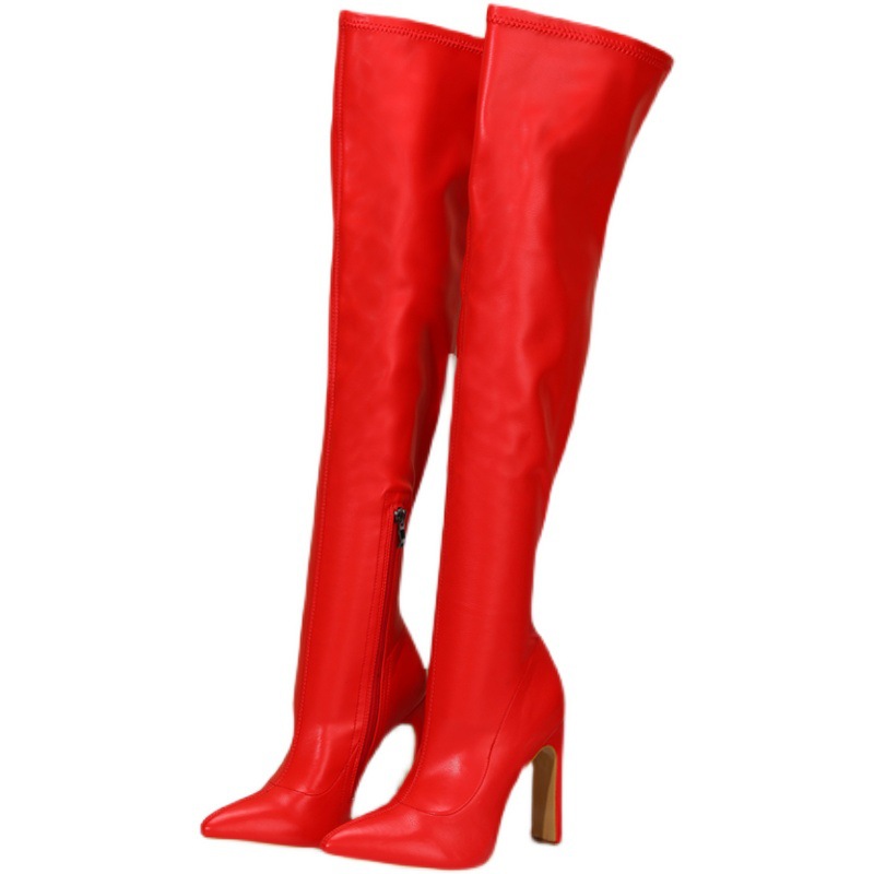 Slim Women Over The Knee High  - Street Fashion Lady 评论和价格