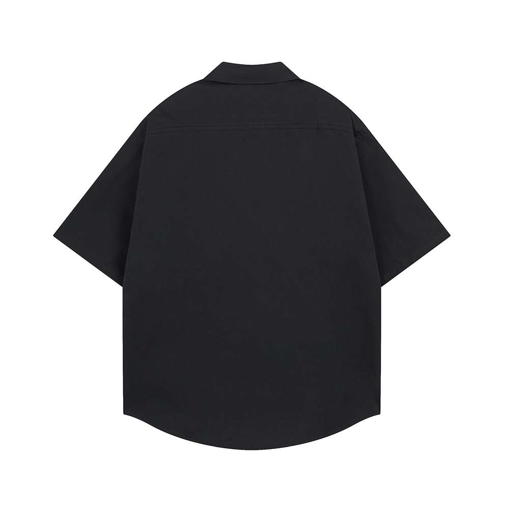 Fashion Letter Print Shirt Sho - Street Fashion Reviews 评论和价格