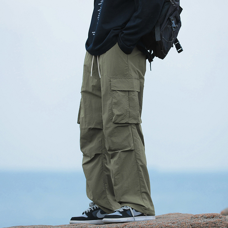 Summer Men's Loose Cargo Pants - Cargo Pant Wide 评论和价格