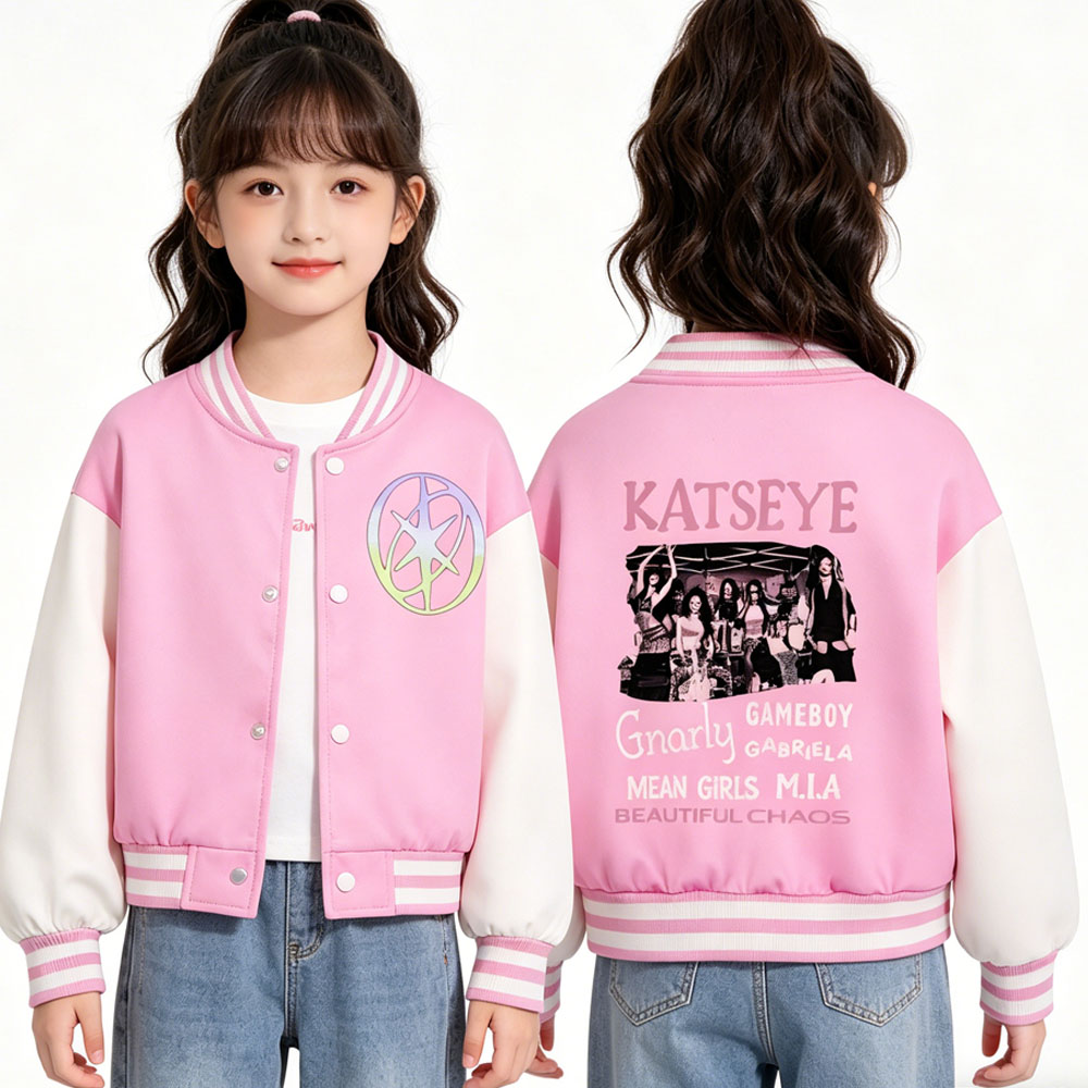 KATSEYE Printing Kids Short Ba - Street Fashion Kids 评论和价格