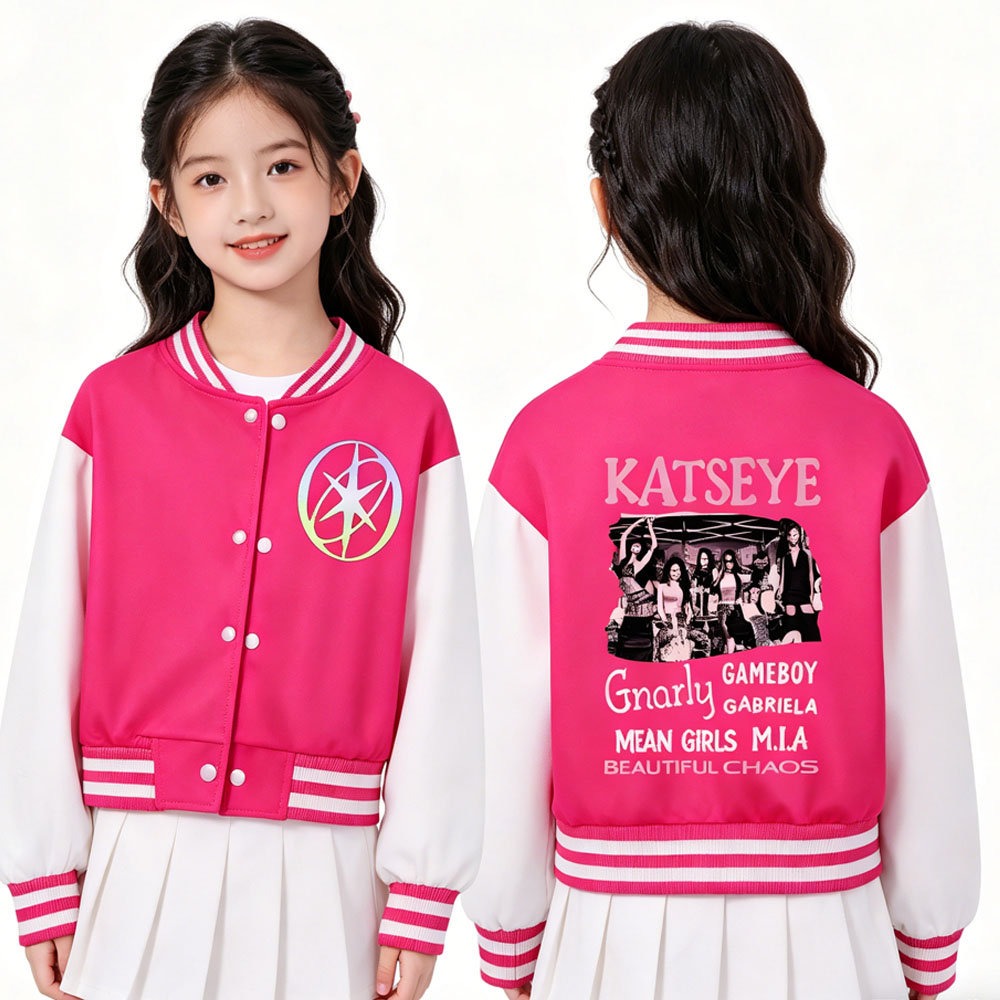 KATSEYE Printing Kids Short Ba - Street Fashion Kids 评论和价格