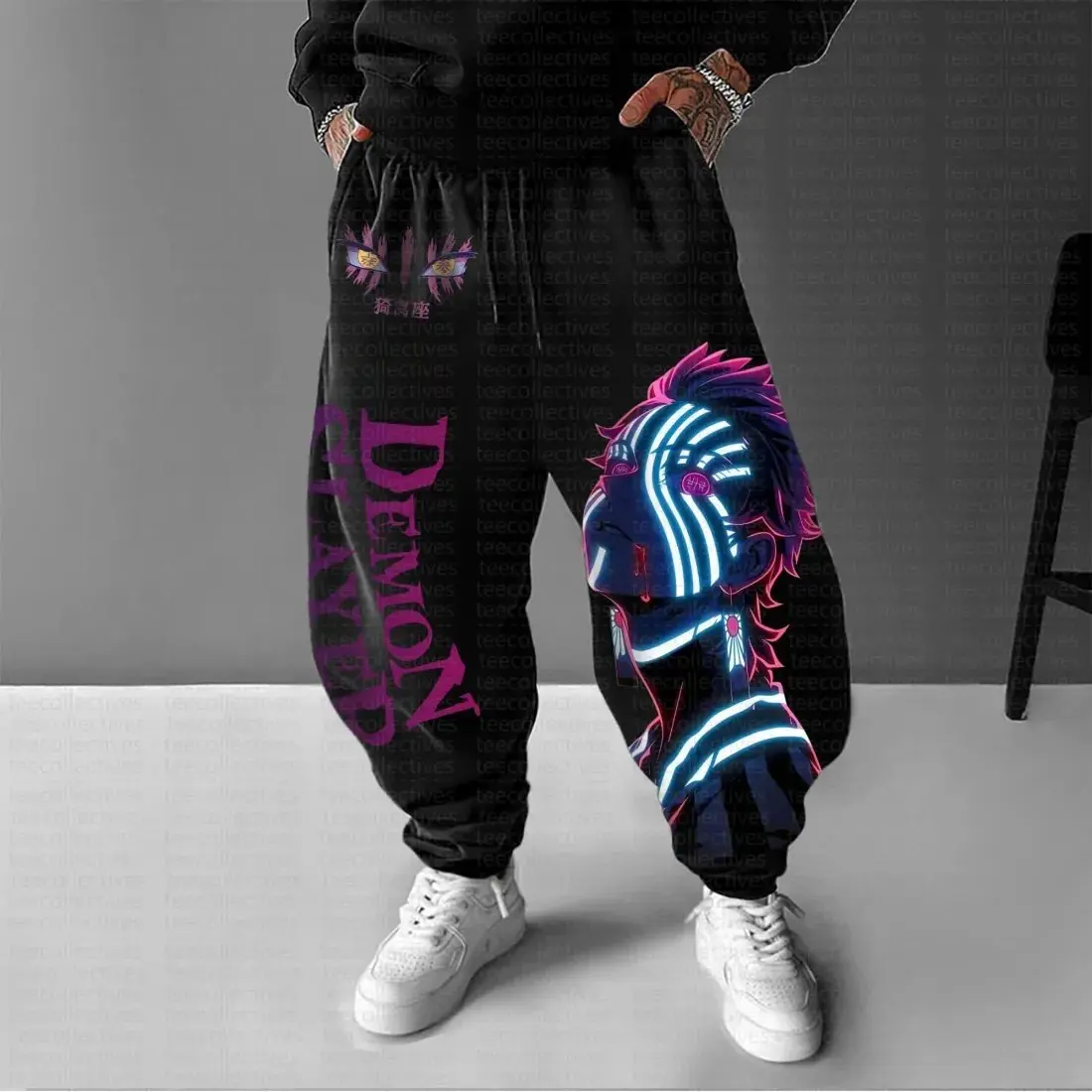 2026 Demon Slayer Akaza Anime  - Street Fashion Types 评论和价格