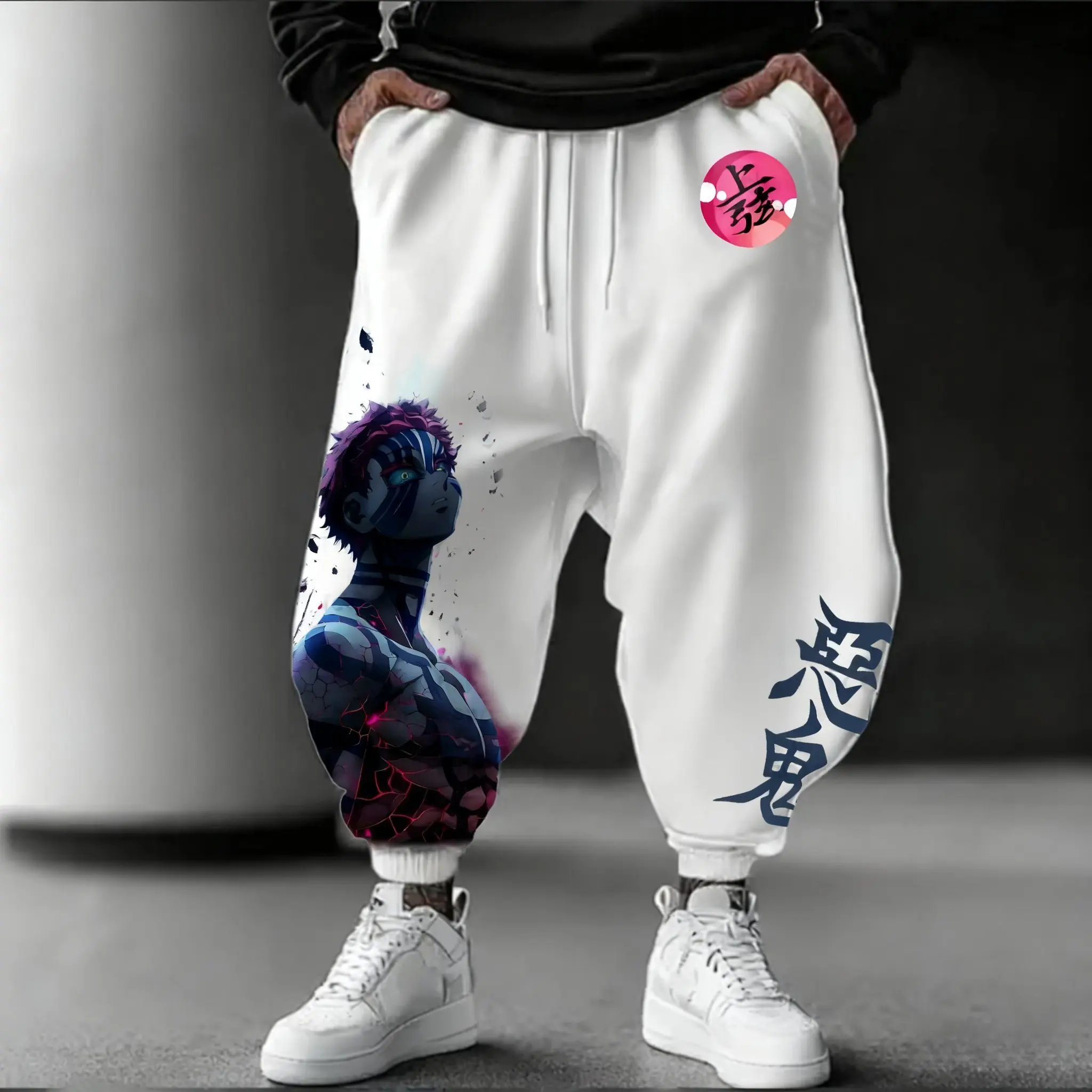 2026 Demon Slayer Akaza Anime  - Street Fashion Types 评论和价格