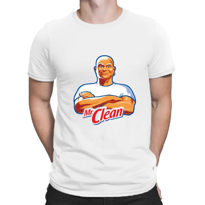 Chic Mr Clean Logo Print Fun H - Street Fashion Logo 评论和价格