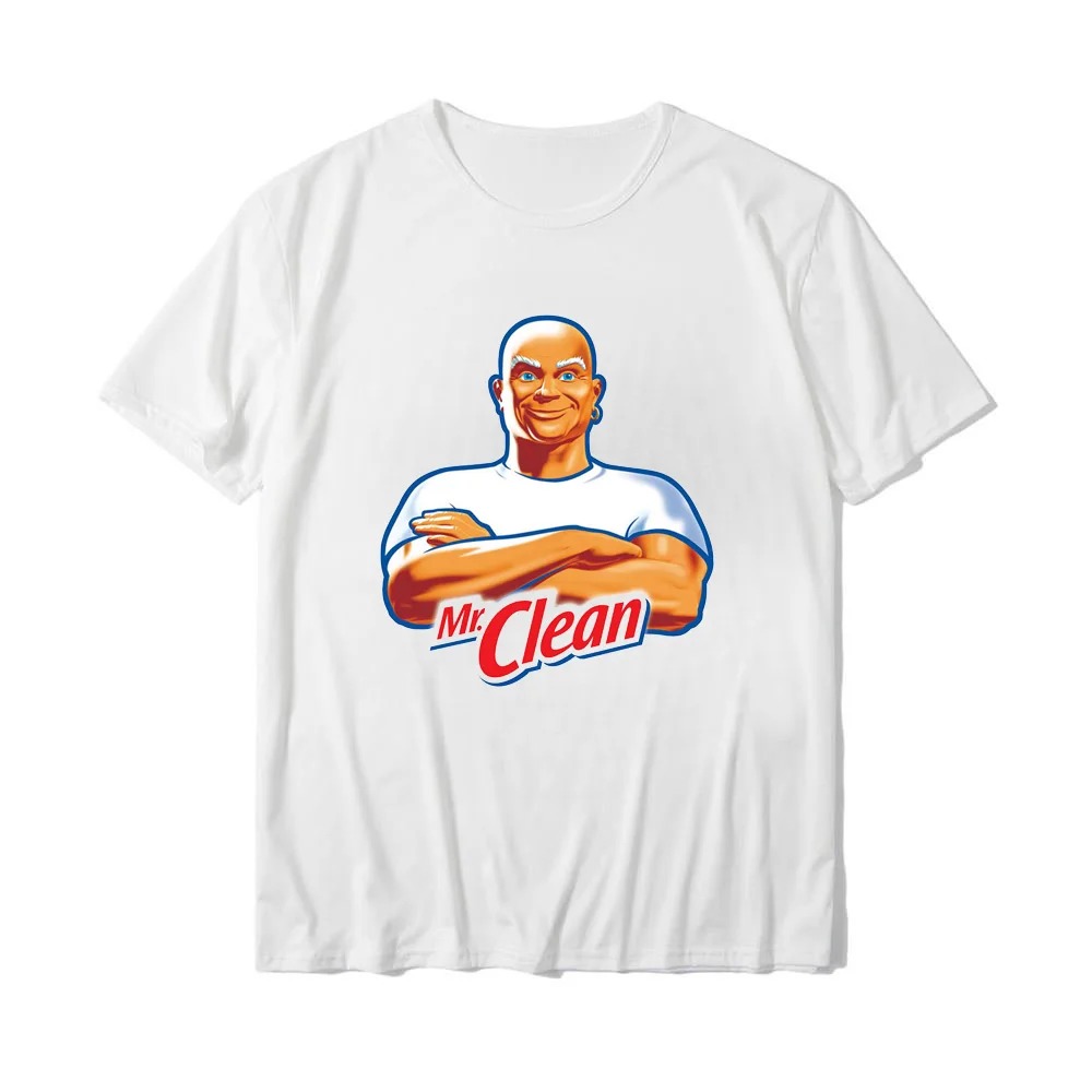 Chic Mr Clean Logo Print Fun H - Street Fashion Logo 评论和价格