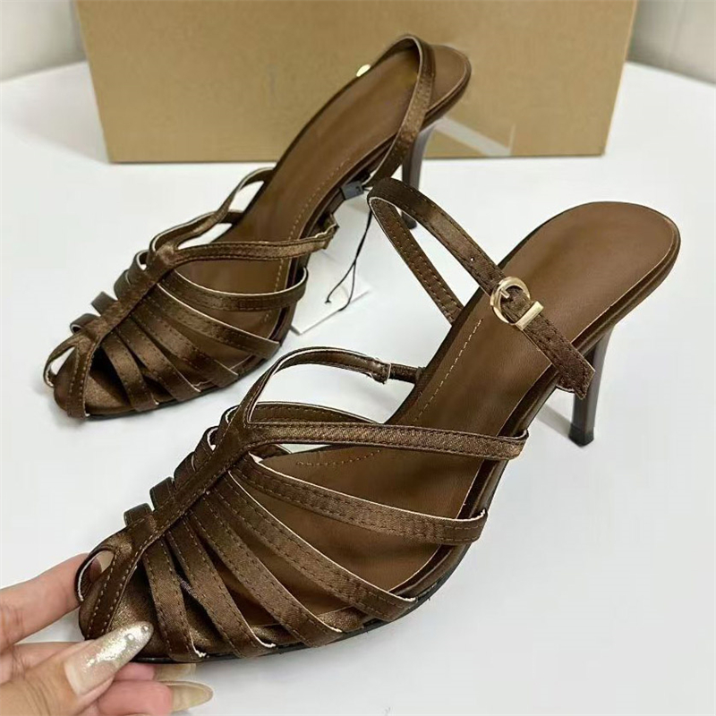 Street Style Peep Toe Narrow B - Street Fashion Rome 评论和价格