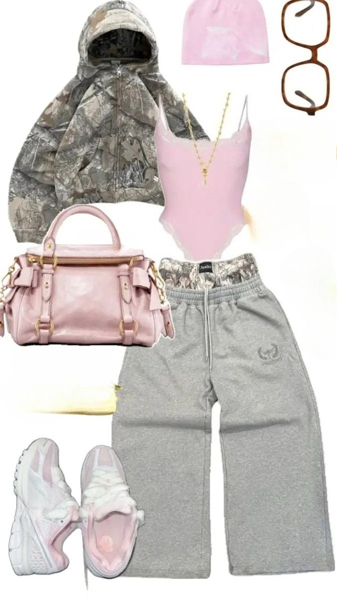 Y2K Suit Womens Vintage 2000s  - Camo Pattern Set 评论和价格