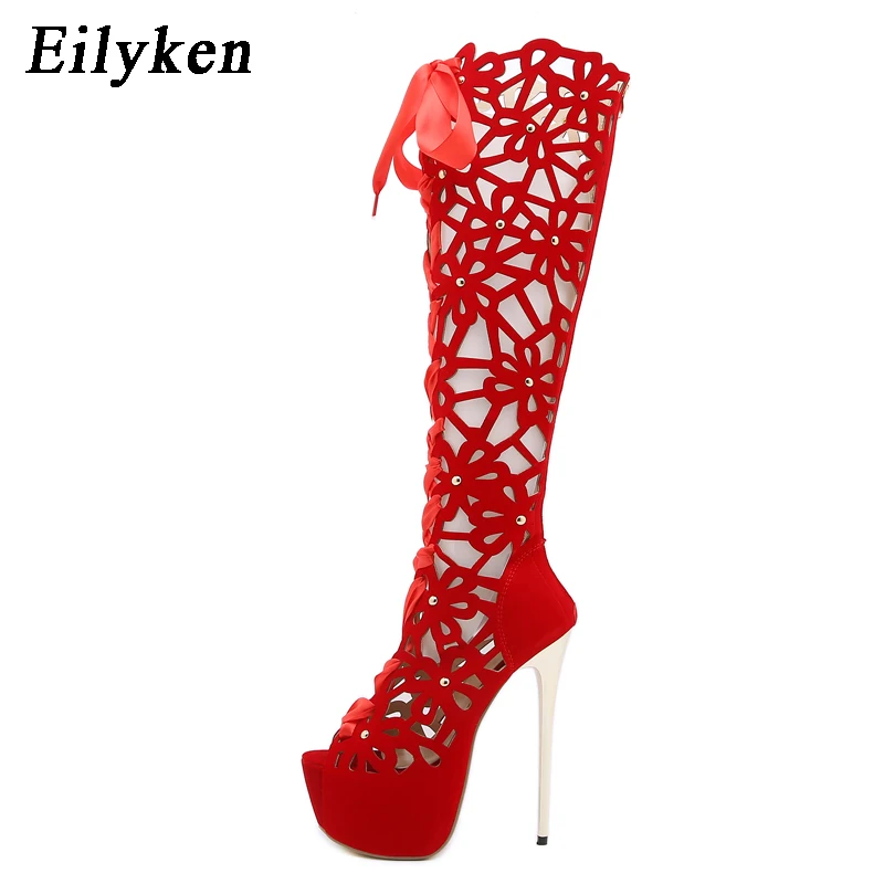 EilyKen Ankle Lace-up Open Toe - Street Fashion Lady 评论和价格