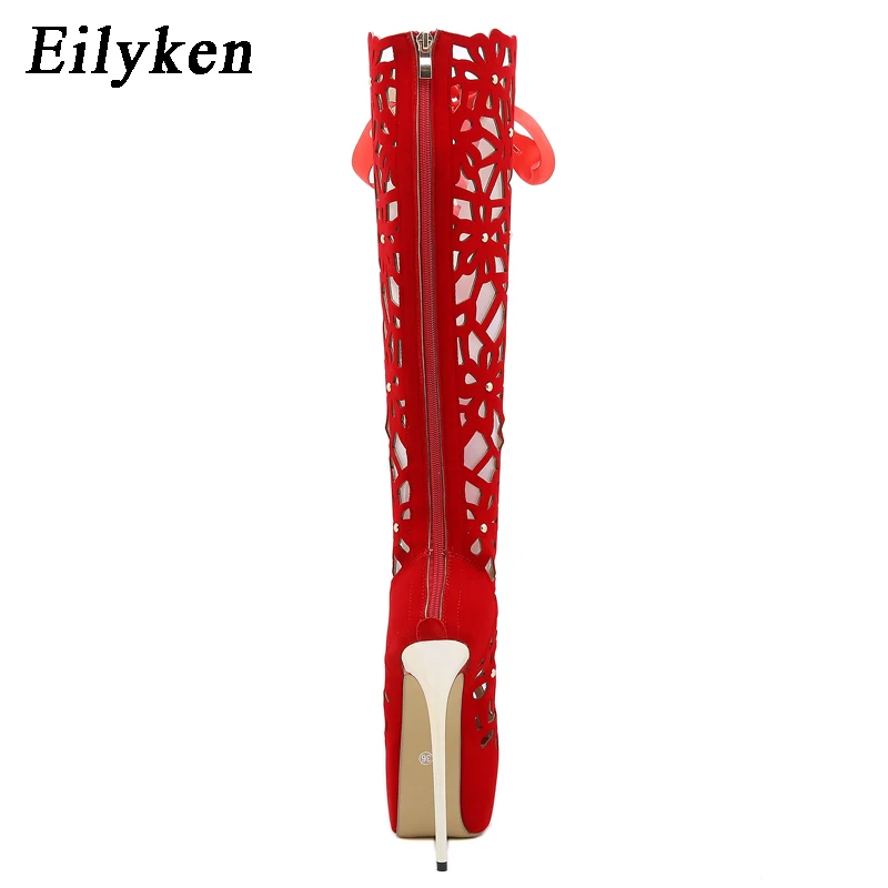 EilyKen Ankle Lace-up Open Toe - Street Fashion Lady 评论和价格