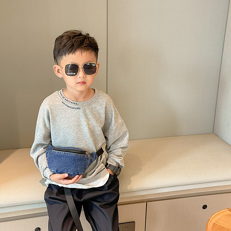Fashion Denim Children's Waist - Street Fashion Kids 评论和价格