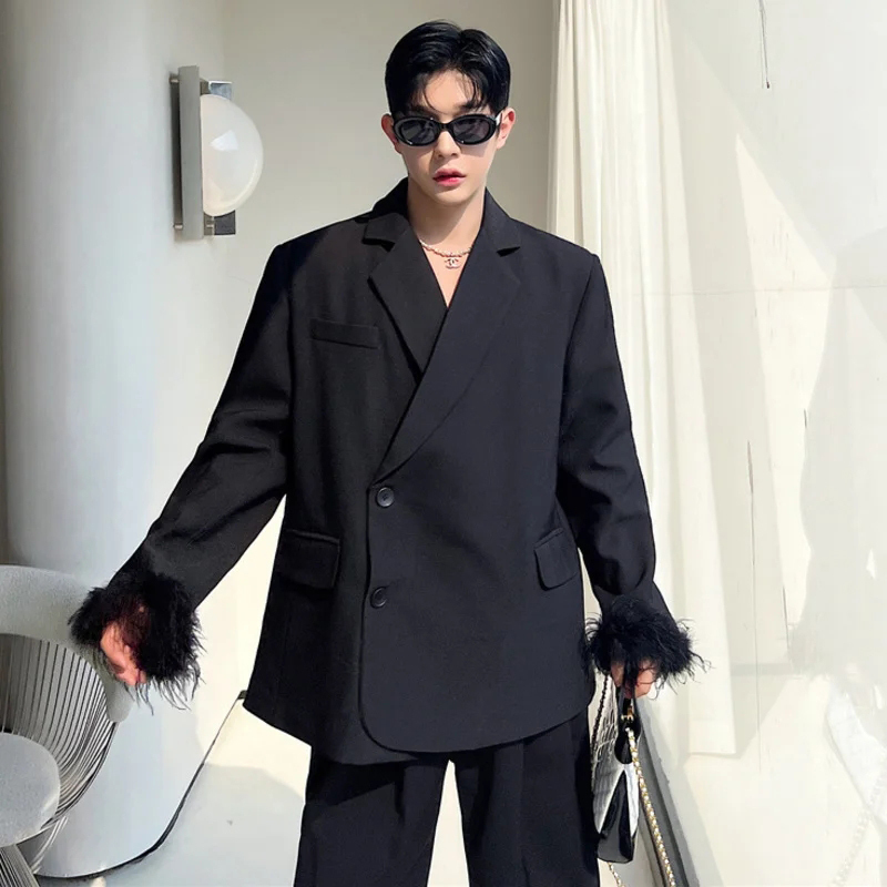 LUZHEN Men's Fashion Coat Feat - Street Fashion Reviews 评论和价格