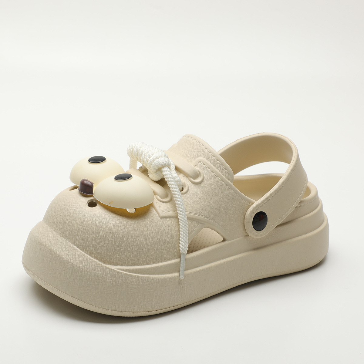 Cute DIY Big Eyes Fashion Clog - Street Fashion Walk 评论和价格