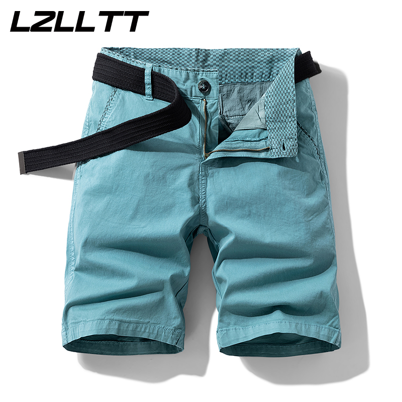 New Summer Men Cotton Cargo Sh - Street Fashion Art 评论和价格