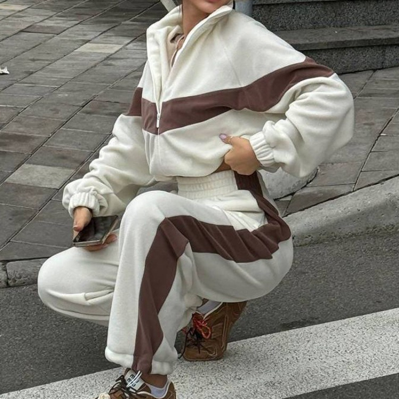 Two Piece Sets Pant Set Tracks - Street Fashion Art 评论和价格