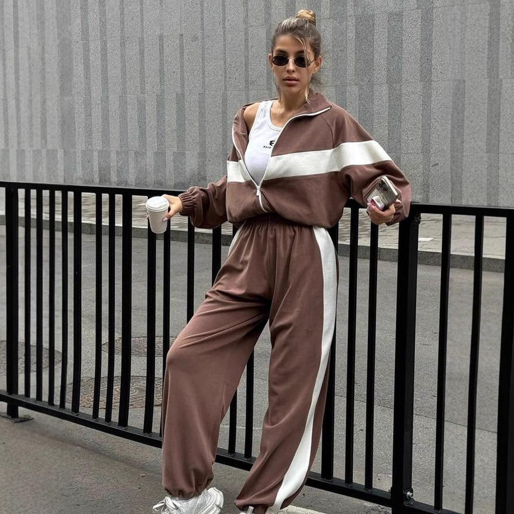 Two Piece Sets Pant Set Tracks - Street Fashion Art 评论和价格