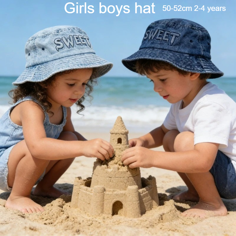 Japanese Retro Kids Bucket Hat - Street Fashion Kids 评论和价格