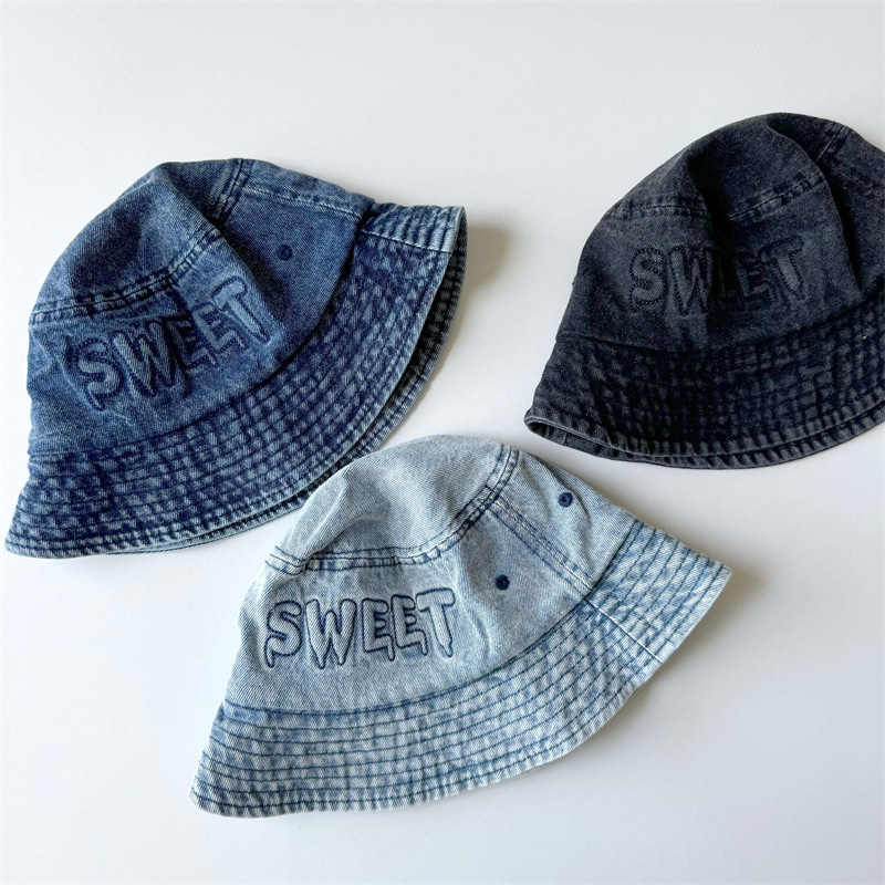Japanese Retro Kids Bucket Hat - Street Fashion Kids 评论和价格