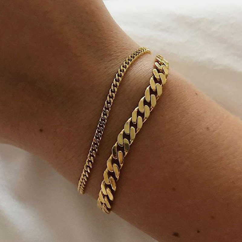 Miniamlist Men Bracelet Gold J - Fashion Street Singapore 评论和价格