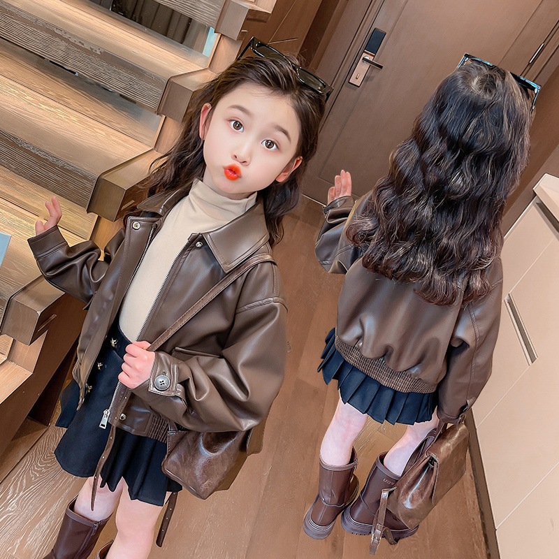 1-14 Years Girls Lapel Short P - Street Fashion Kids 评论和价格