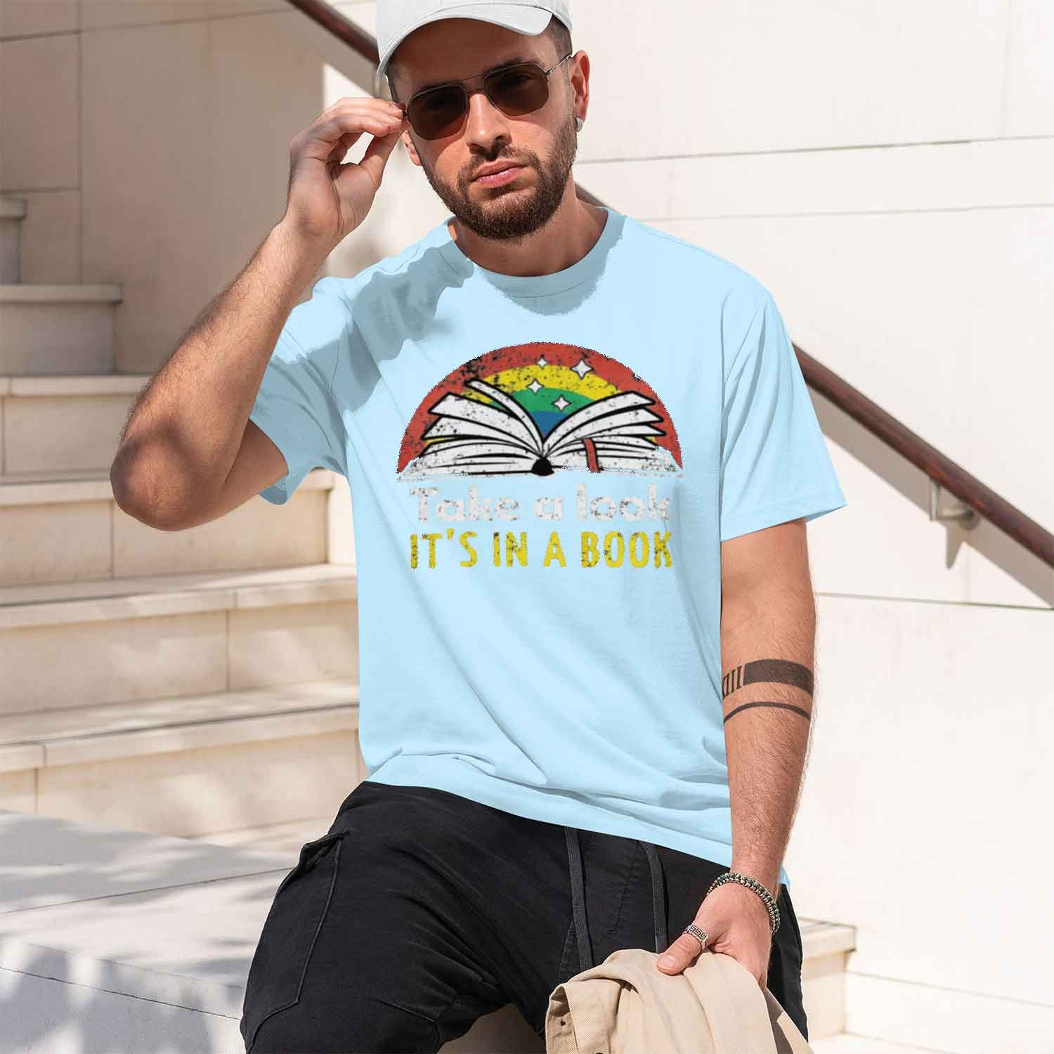 Book Grh Shirt Retro Reading T - Street Fashion China Models 评论和价格
