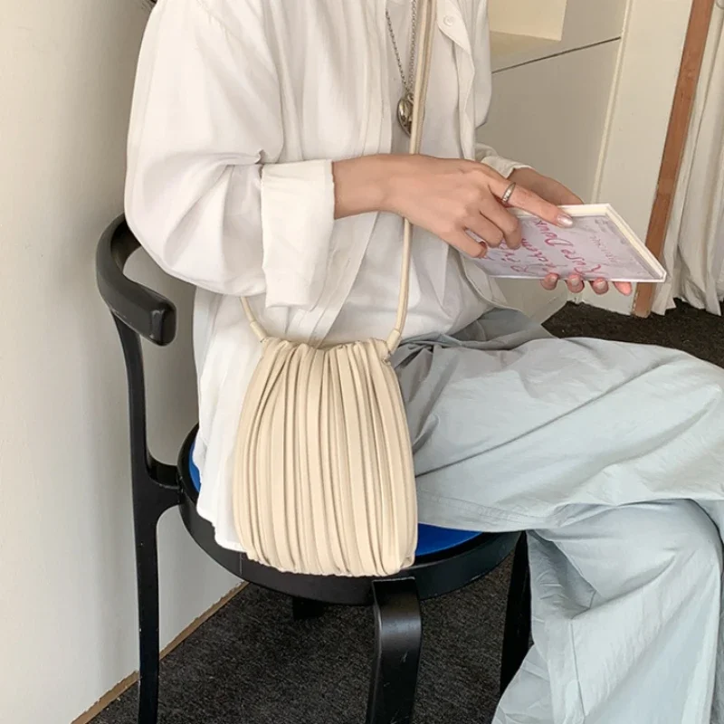 Summer New Women Pleated Messe - Street Fashion Korean 评论和价格