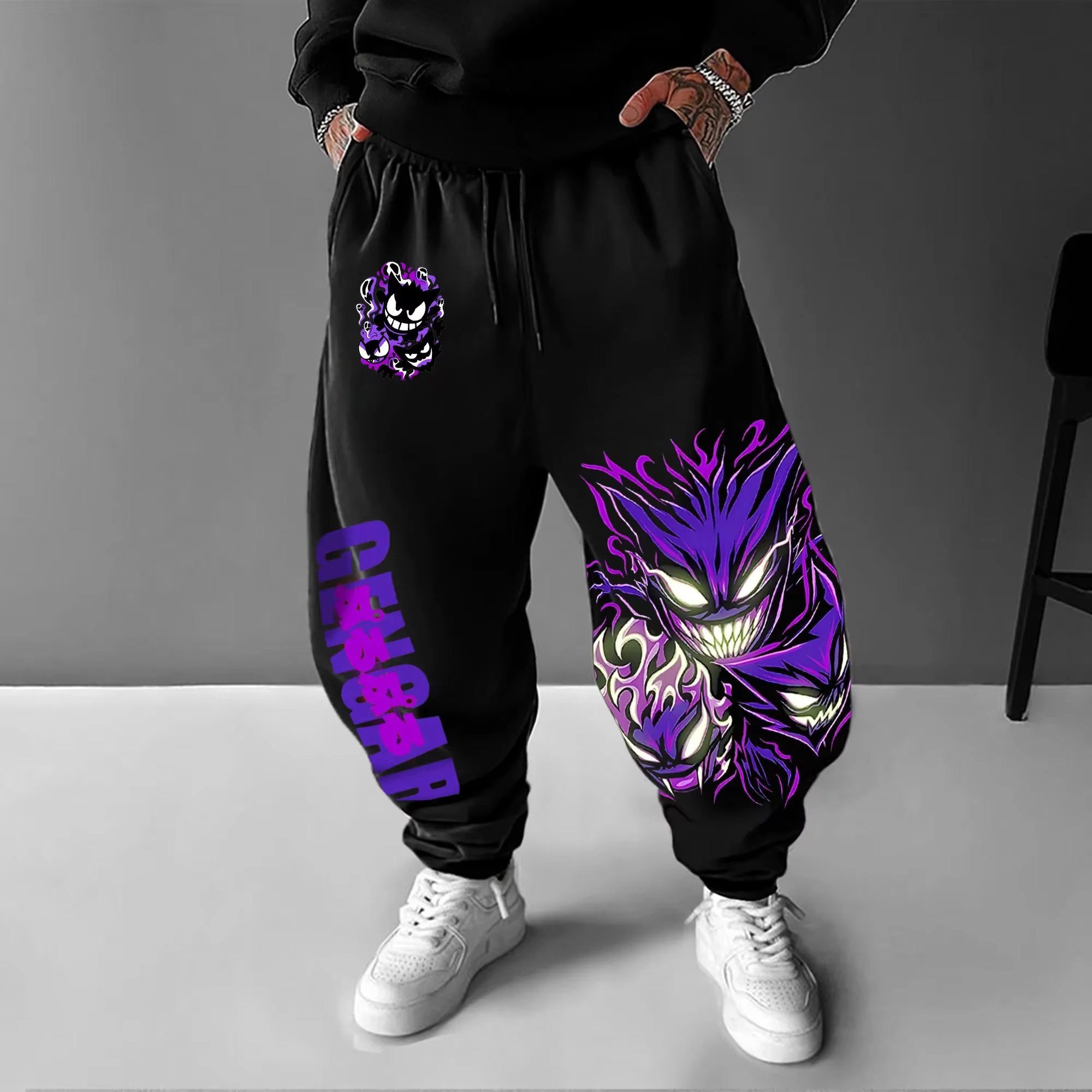 Y2K 2026 Pokemon Gengar Cotton - Street Fashion Types 评论和价格