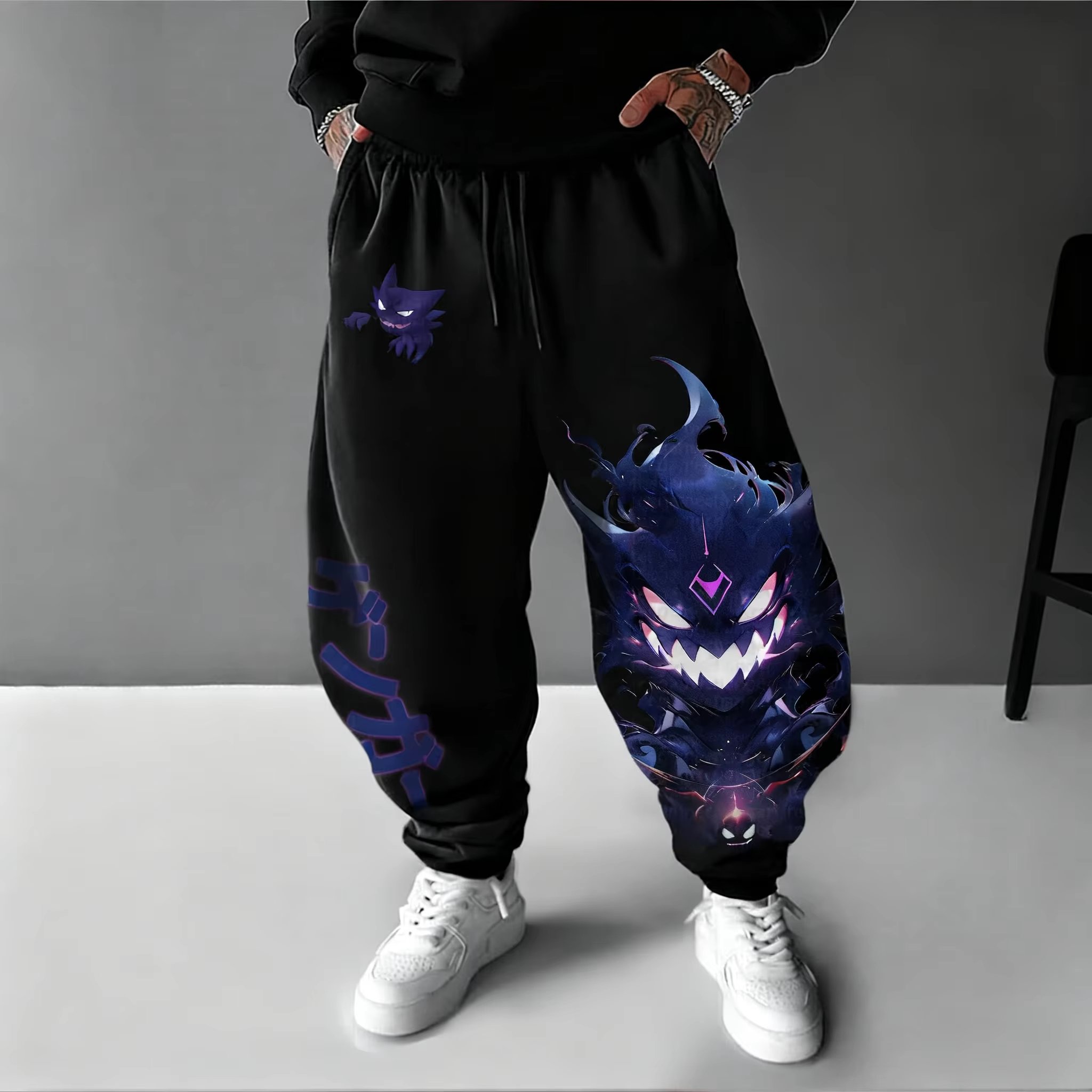 Y2K 2026 Pokemon Gengar Cotton - Street Fashion Types 评论和价格