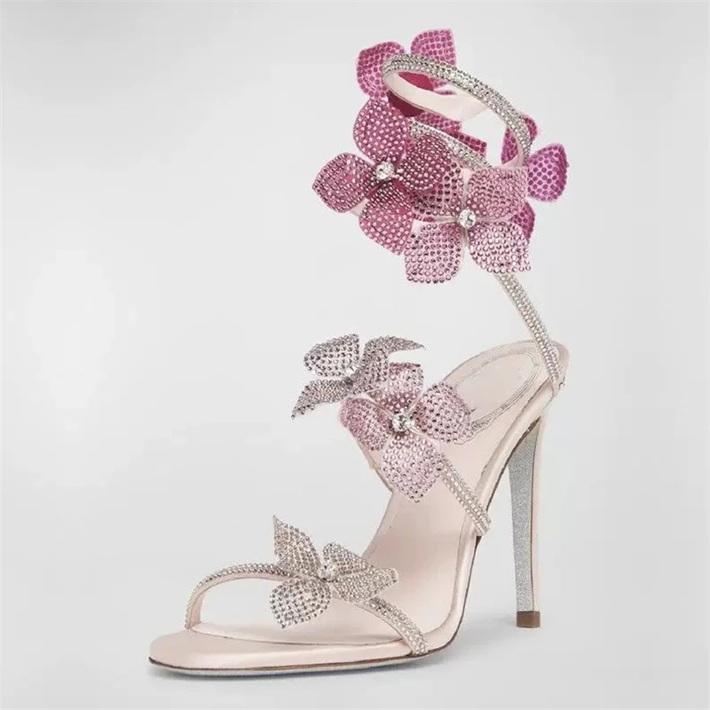 Eilyken Sexy CRYSTAL Flower Th - Street Fashion Lady 评论和价格