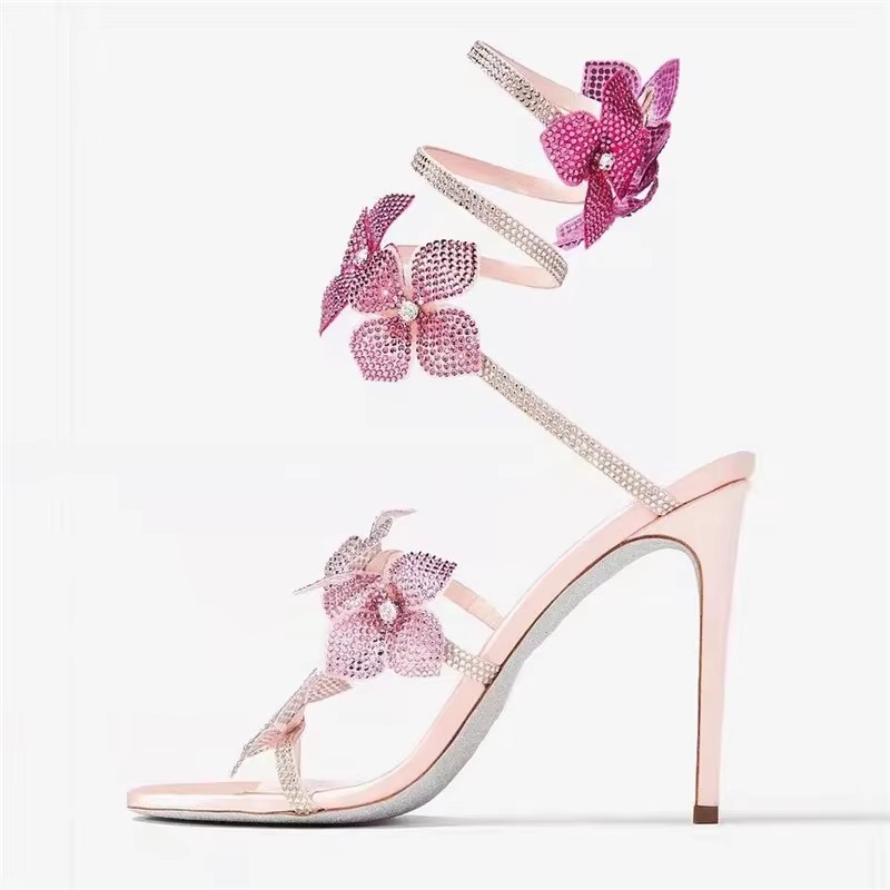 Eilyken Sexy CRYSTAL Flower Th - Street Fashion Lady 评论和价格