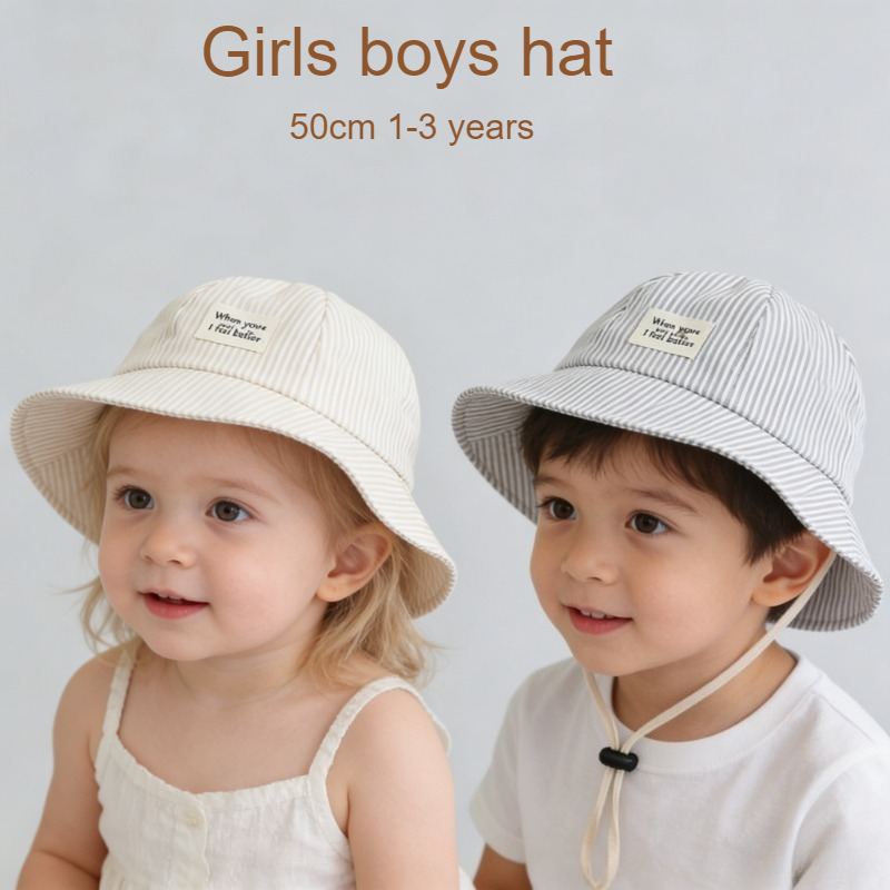 Baby Kids Cute Sun Hat 50cm 1- - Street Fashion Kids 评论和价格