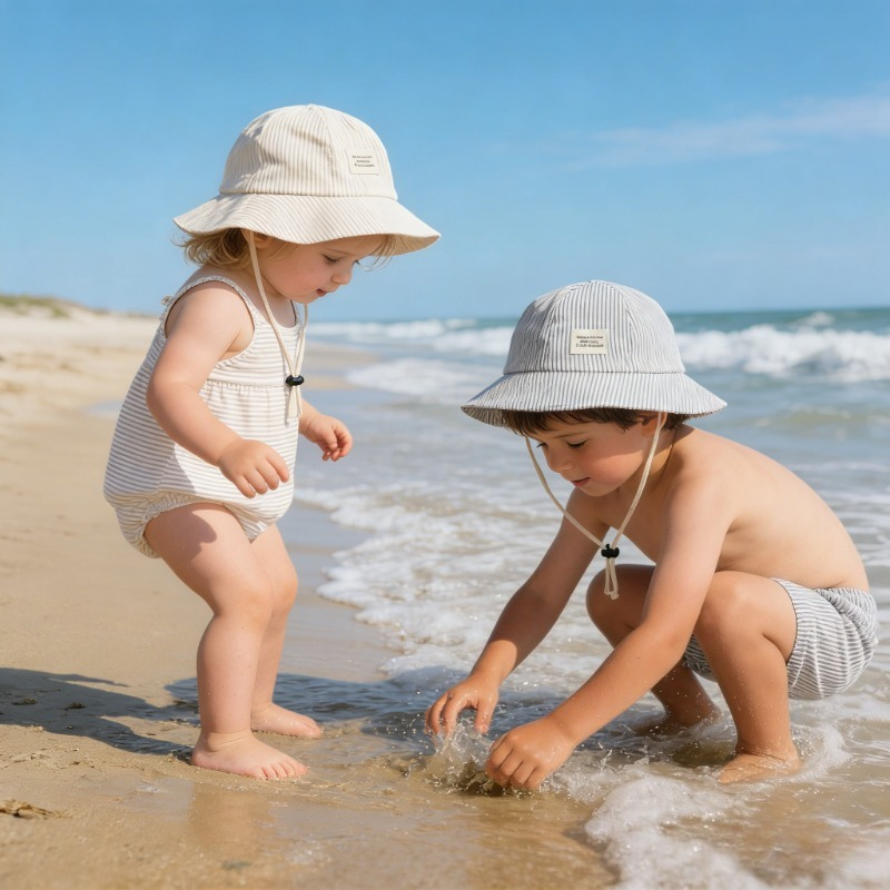 Baby Kids Cute Sun Hat 50cm 1- - Street Fashion Kids 评论和价格