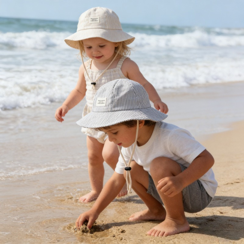 Baby Kids Cute Sun Hat 50cm 1- - Street Fashion Kids 评论和价格