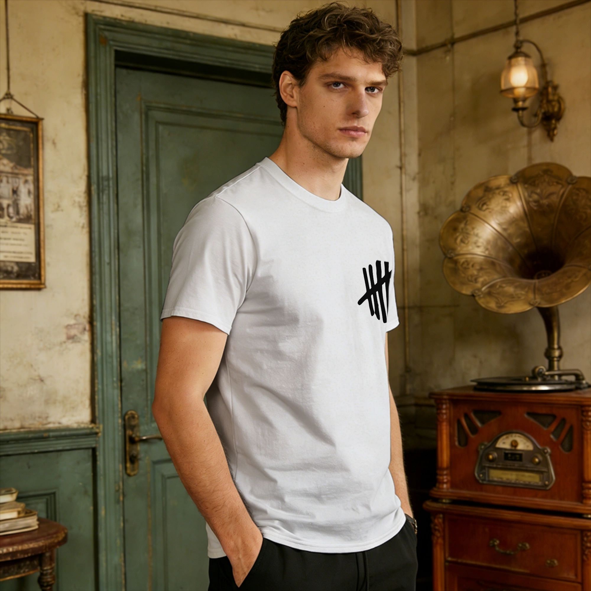 Men 5sos Logo T-Shirts 5sos Co - Street Fashion Logo 评论和价格
