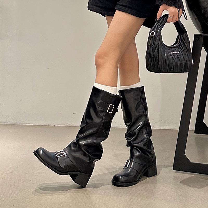 2025Woman Boots Knee High Plat - Street Fashion Trends 评论和价格