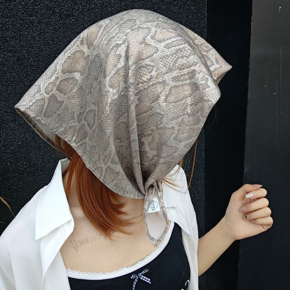 Headwear Y2K Snake Print Hair  - Street Fashion Types 评论和价格