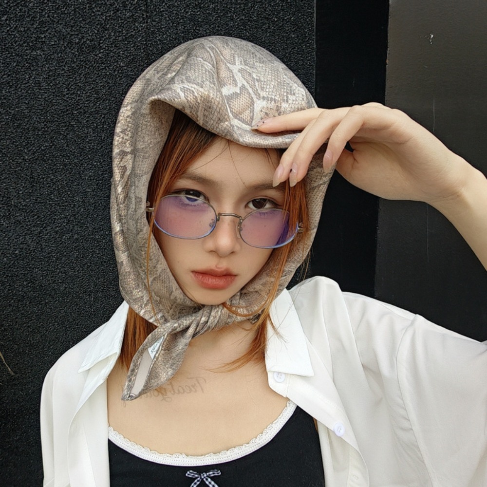 Headwear Y2K Snake Print Hair  - Street Fashion Types 评论和价格